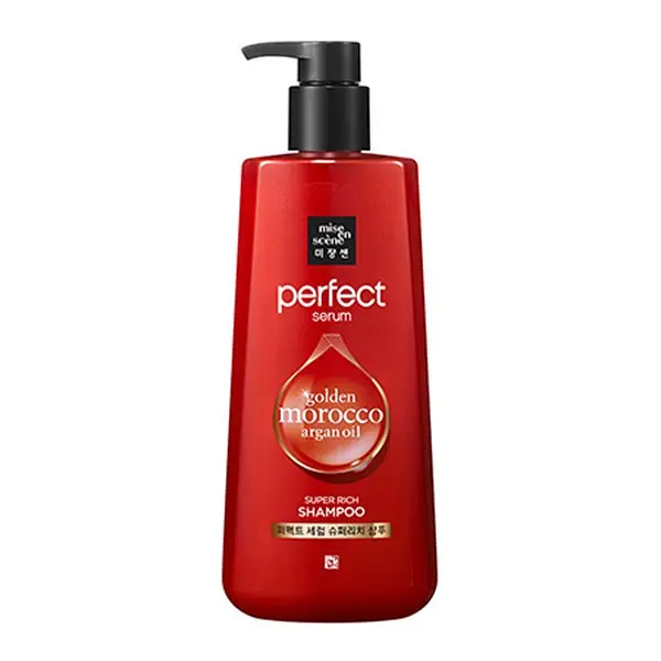 Шампунь Mise en Scene Perfect Serum Super Rich для інтенсивного відновлення волосся 680 мл