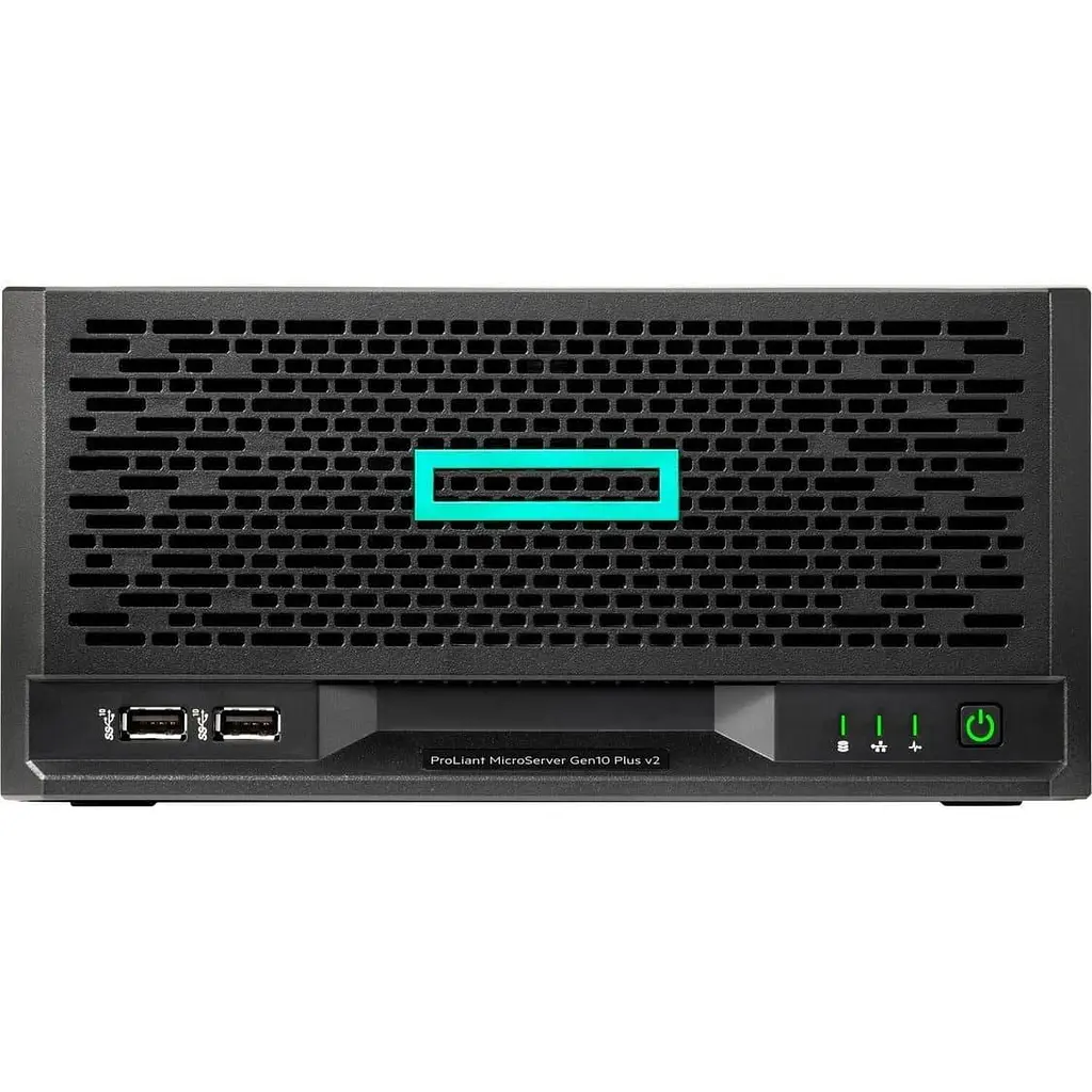 Сервер HPE MicroServer Gen10 Plus v2 4LFF NHP / E-2314 (2.8GHz/4-core/65W) / 16GB / noHDD / 180W) (P54649-421) - фото 2