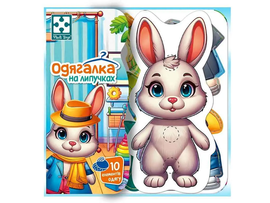 Гра з липучками VLADI TOYS "Зайчик" VT1320-04