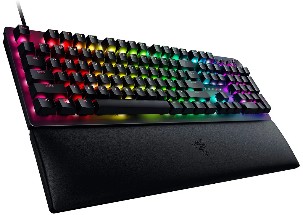 Клавіатура Razer Huntsman V2 Purple Optical Switch USB [RZ03-03931300-R3R1] RU [68047] - фото 4