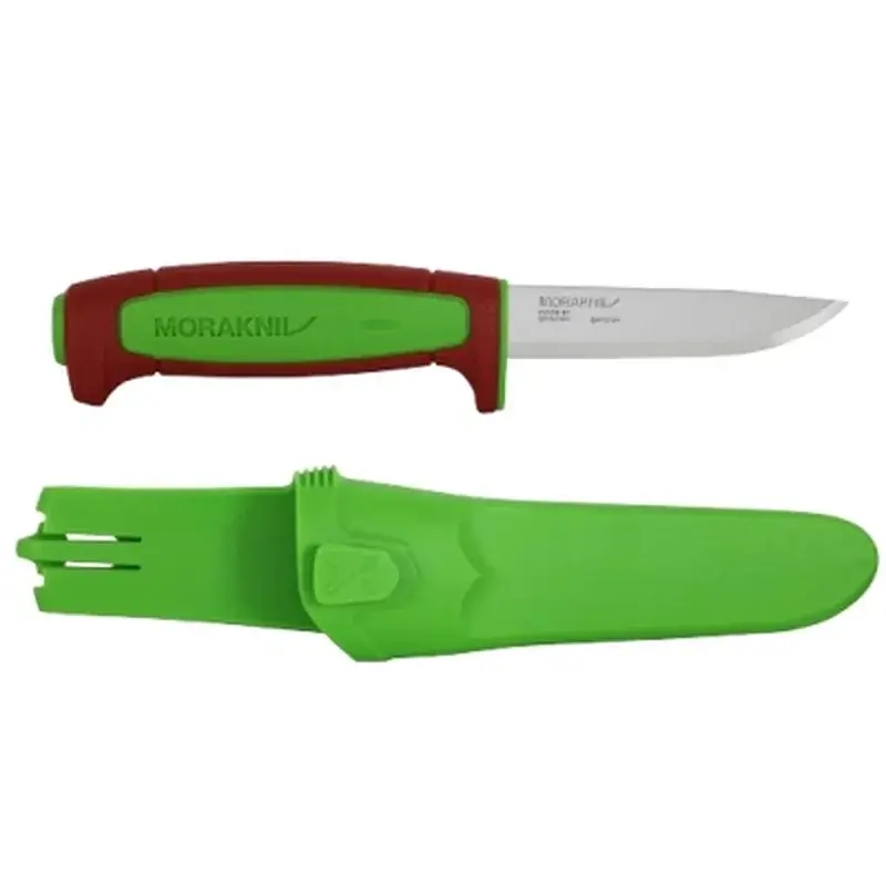Ніж Morakniv Basic 511 LE 2024 carbon steel Ivy Green/Dala Red (14281) - фото 9