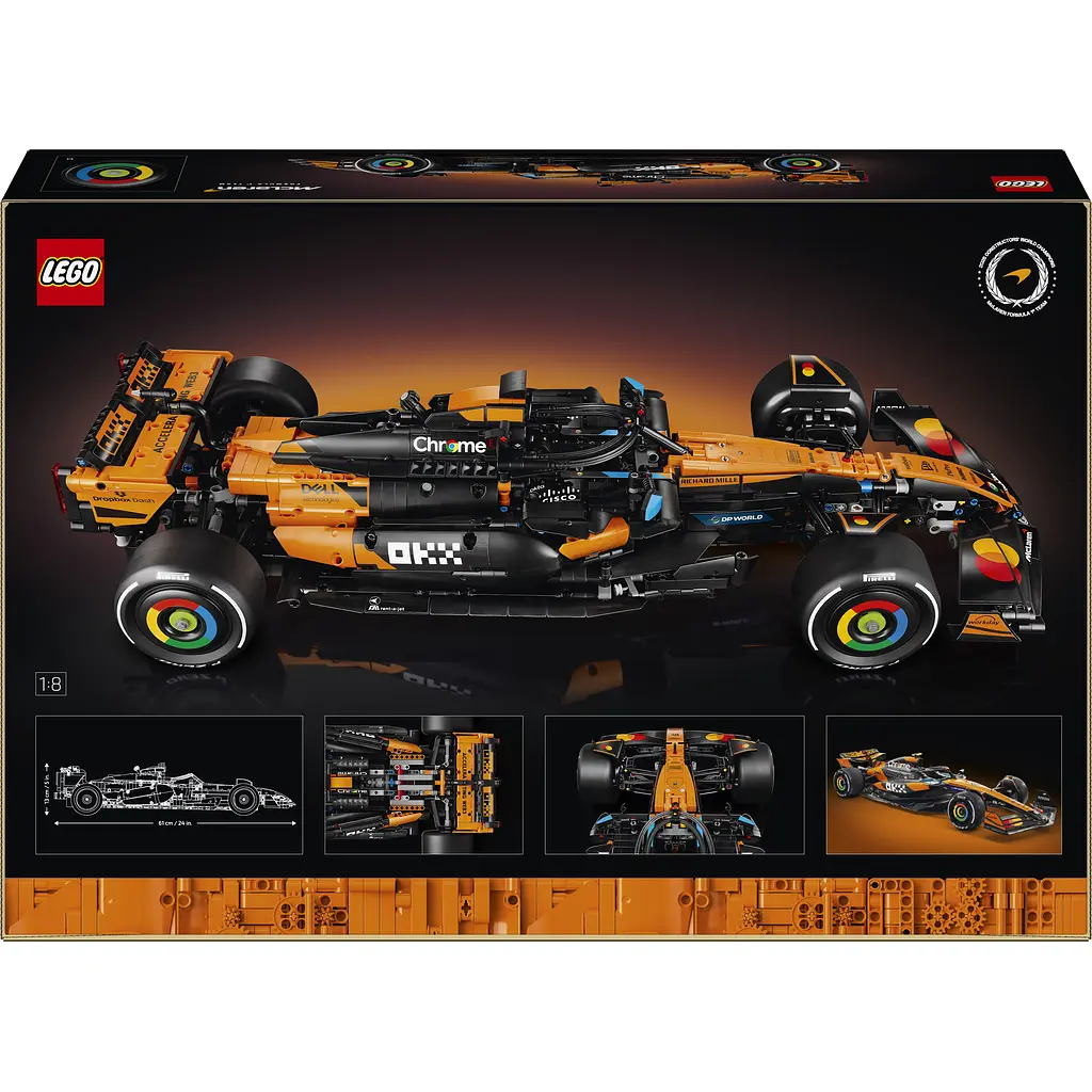 Конструктор LEGO Автомобиль McLaren MCL39 F1 (42228) - фото 3