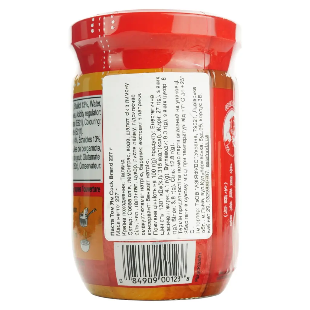 Паста Cock Brand Том Ям 227 г - фото 2