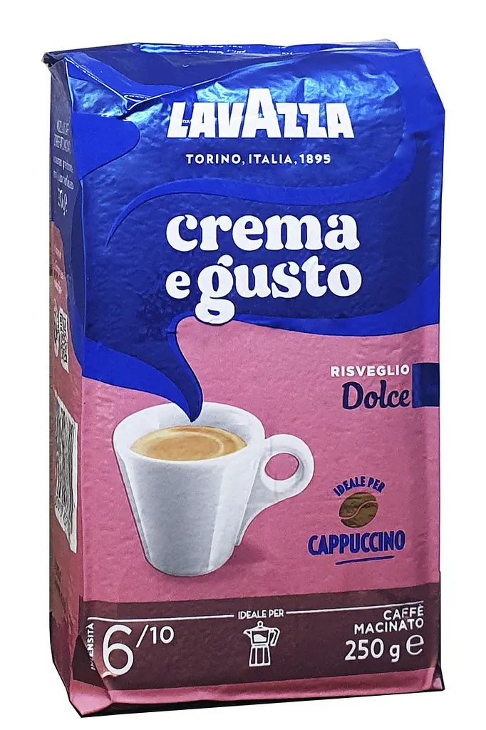 Кава мелена Lavazza сrema e gusto Dolce 250 г