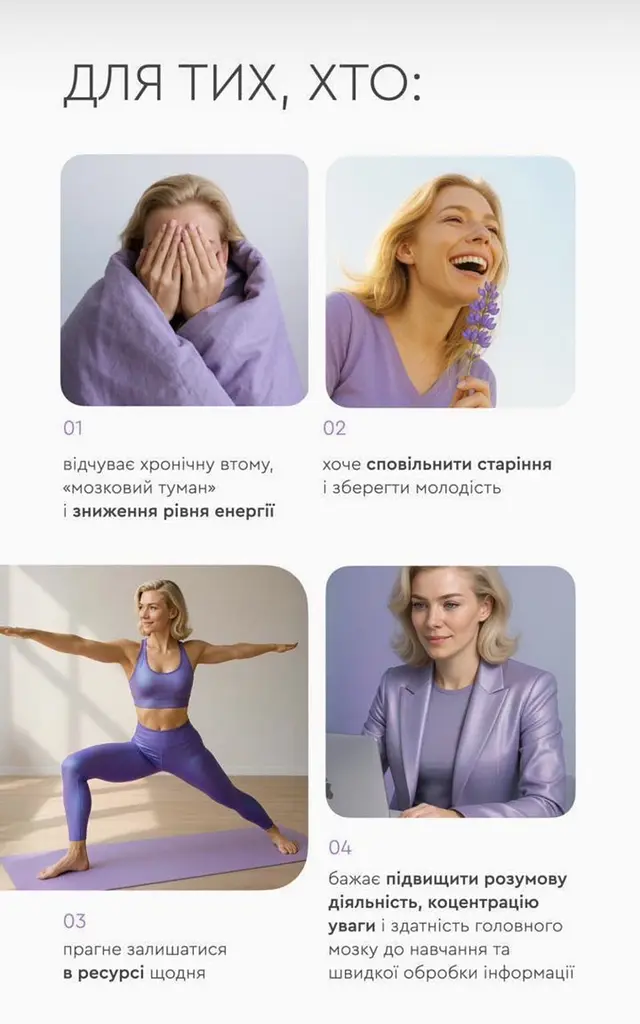 Комплекс для збереження молодості, енергії та здоров’я Anti-Age Code (60 капсул) - фото 4