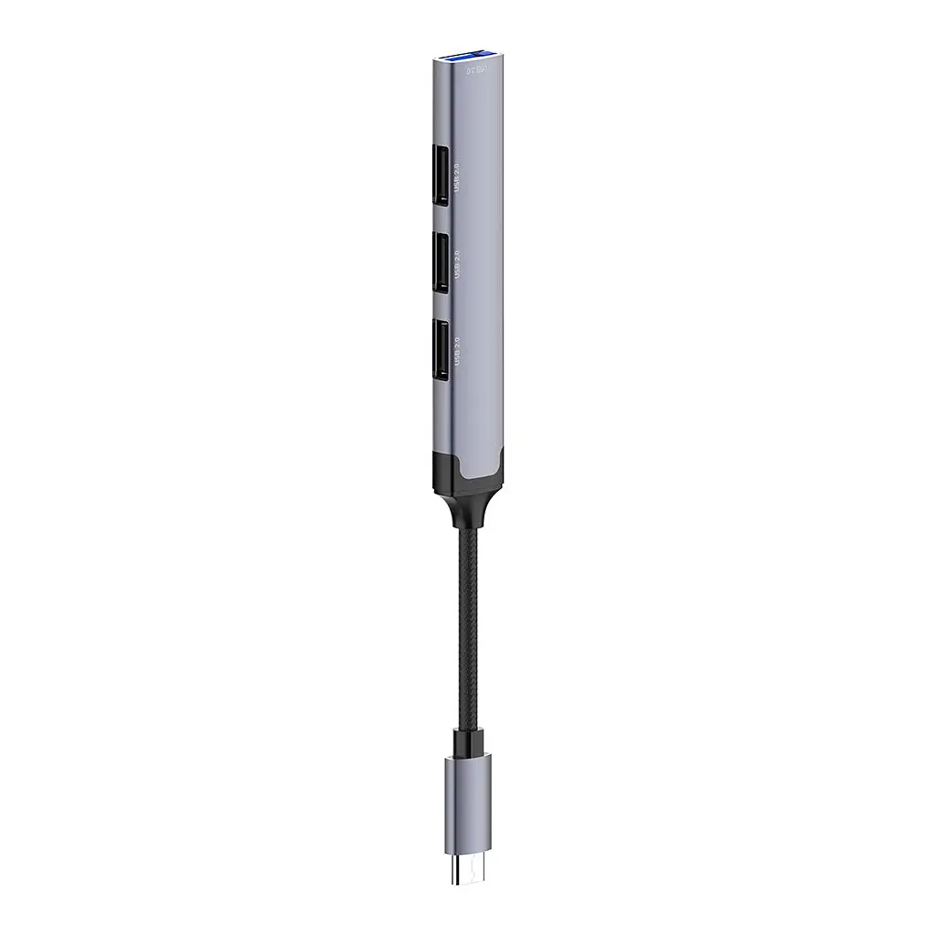 Концентратор ColorWay USB-C 4-в-1 USB2.0х3/USB3.0 (CW-HUB04) - фото 8