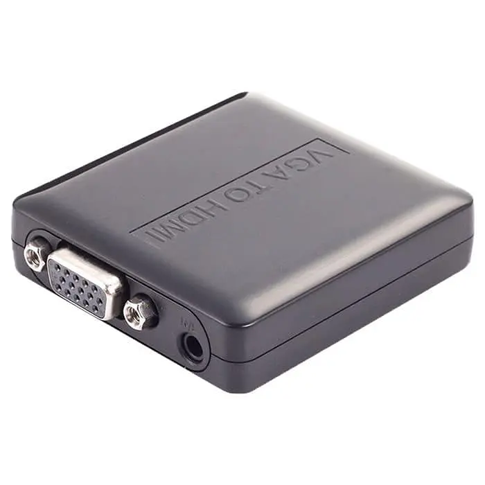 Перехідник PowerPlant HDMI to VGA + R/L (HDCVGA02-M) (CA911493) - фото 2