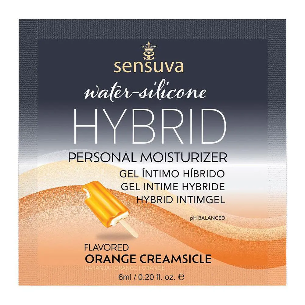 Пробник лубриканту Sensuva Hybrid Formula Orange Creamsicle, 6 мл