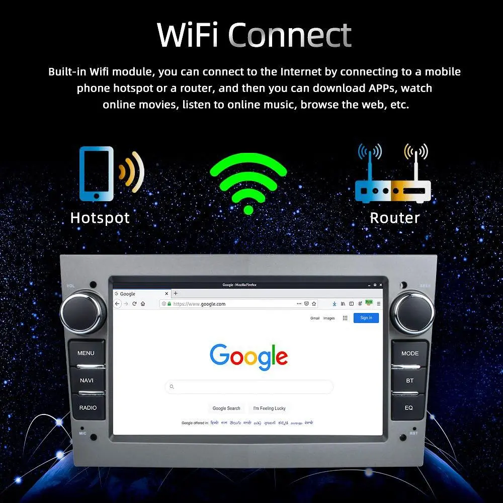 Штатна магнітола Opel Universal Android 12 8 IPS 4+32GB Carplay-XPRO (42430-7032A-32GB_5754) - фото 7