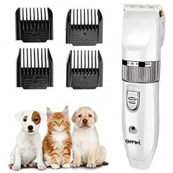 Машинка для стрижки домашніх тварин Gemei GM 634 з керамічними ножами 3 Вт - фото 2