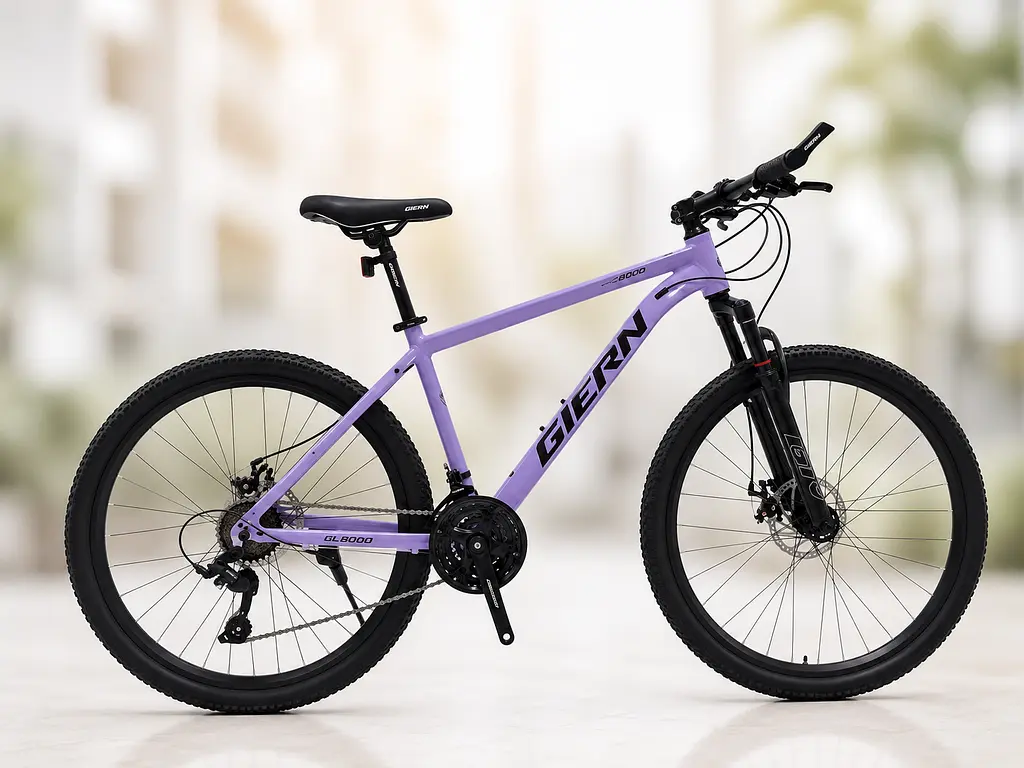 Велосипед GIEREN 8000 R29 Фіолетовий / Велосипед спортивний 24 швидкості