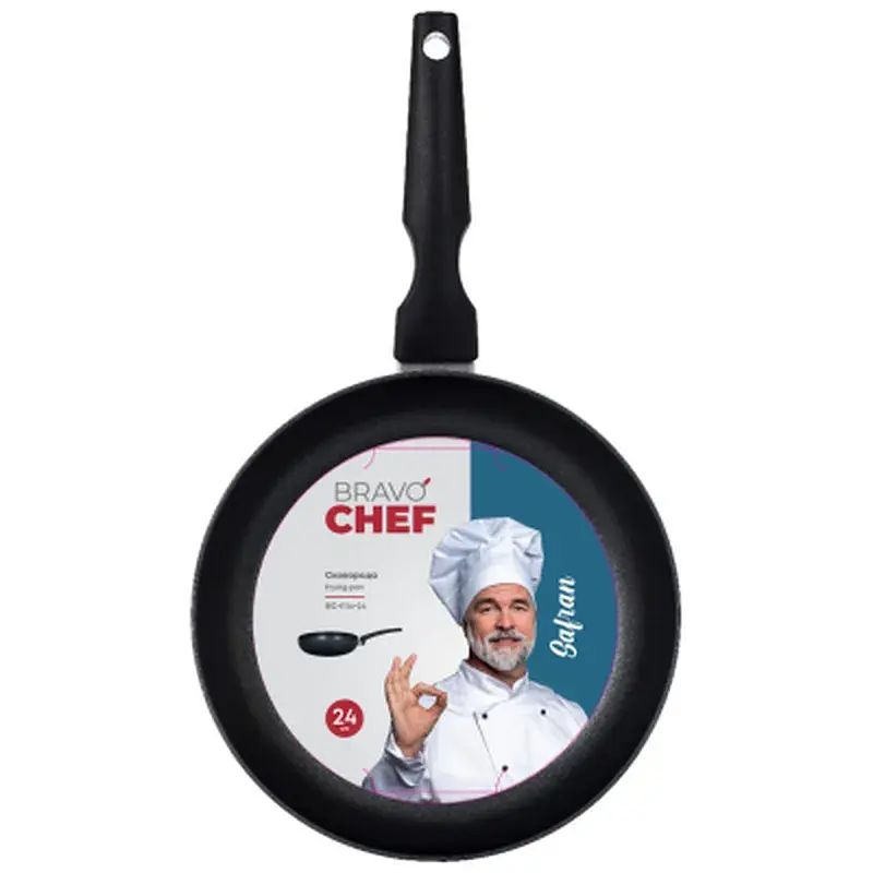 Сковорода Bravo Chef Safran 24 см (BC-1114-24) - фото 4