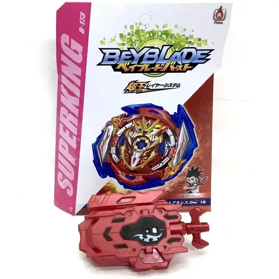 Дзига Beyblad Ахіллес А7 Гамма Бей 5 сезону з двостороннім запуском в 173 (1579678408) - фото 2