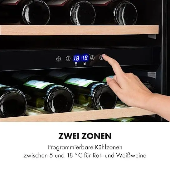 Вбудований винний холодильник Klarstein Barossa 40 Duo (10032924) - фото 7