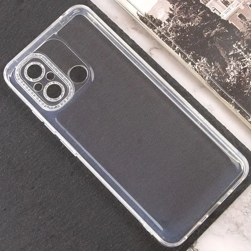 Чехол TPU Starfall Clear для Xiaomi Redmi 12C Прозрачный - фото 4