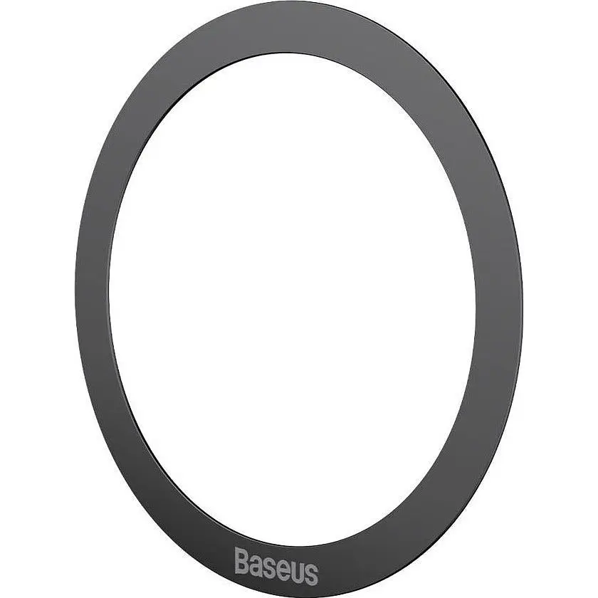 Пластини для автотримачів Baseus Halo Series Magnetic Metal Ring Black (PCCH000001) [136669] - фото 4