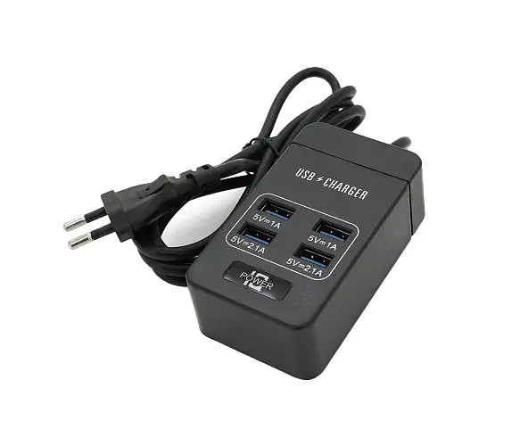 Подовжувач-мережевий фільтр Voltronic ТВ-Т05 розумний 4 порта USB 1.5 м - фото 3