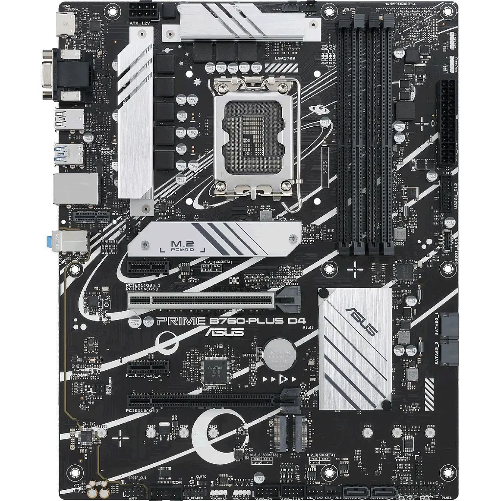 Материнська плата Asus Prime B760-PLUS D4 [90MB1CW0-M0EAY0,90MB1CW0-M1EAY0] [142026] - фото 2
