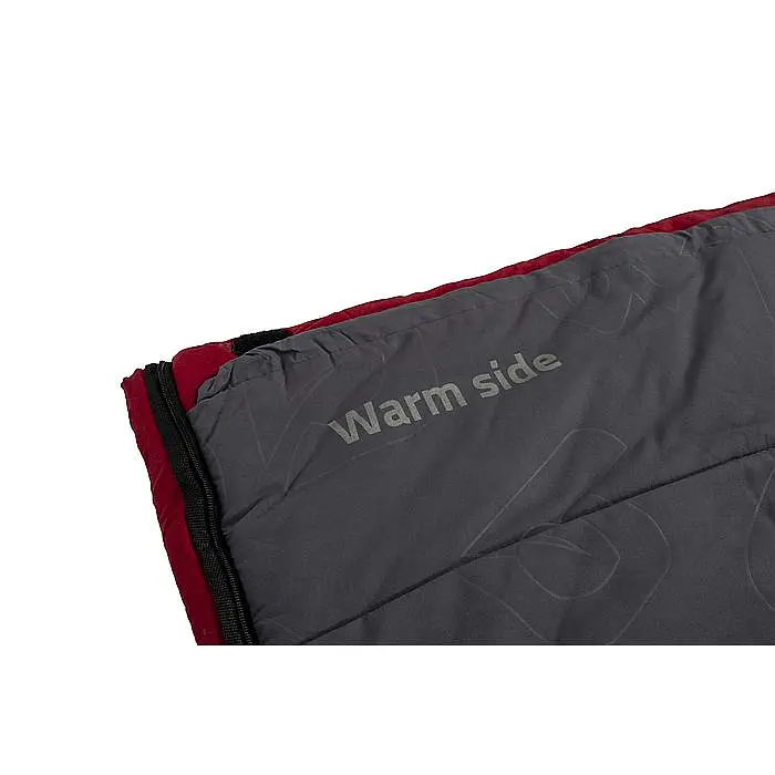 Спальний мішок Bo-Camp Gramark XL Cool/Warm Gold -8° Сірий-Червоний - фото 5