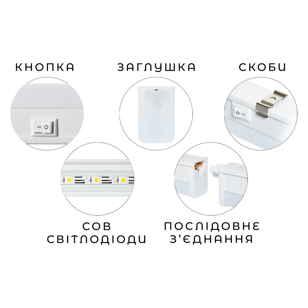 Світильник Delux PLF 11 LED 12W 4000K 900мм (90021092) - фото 4