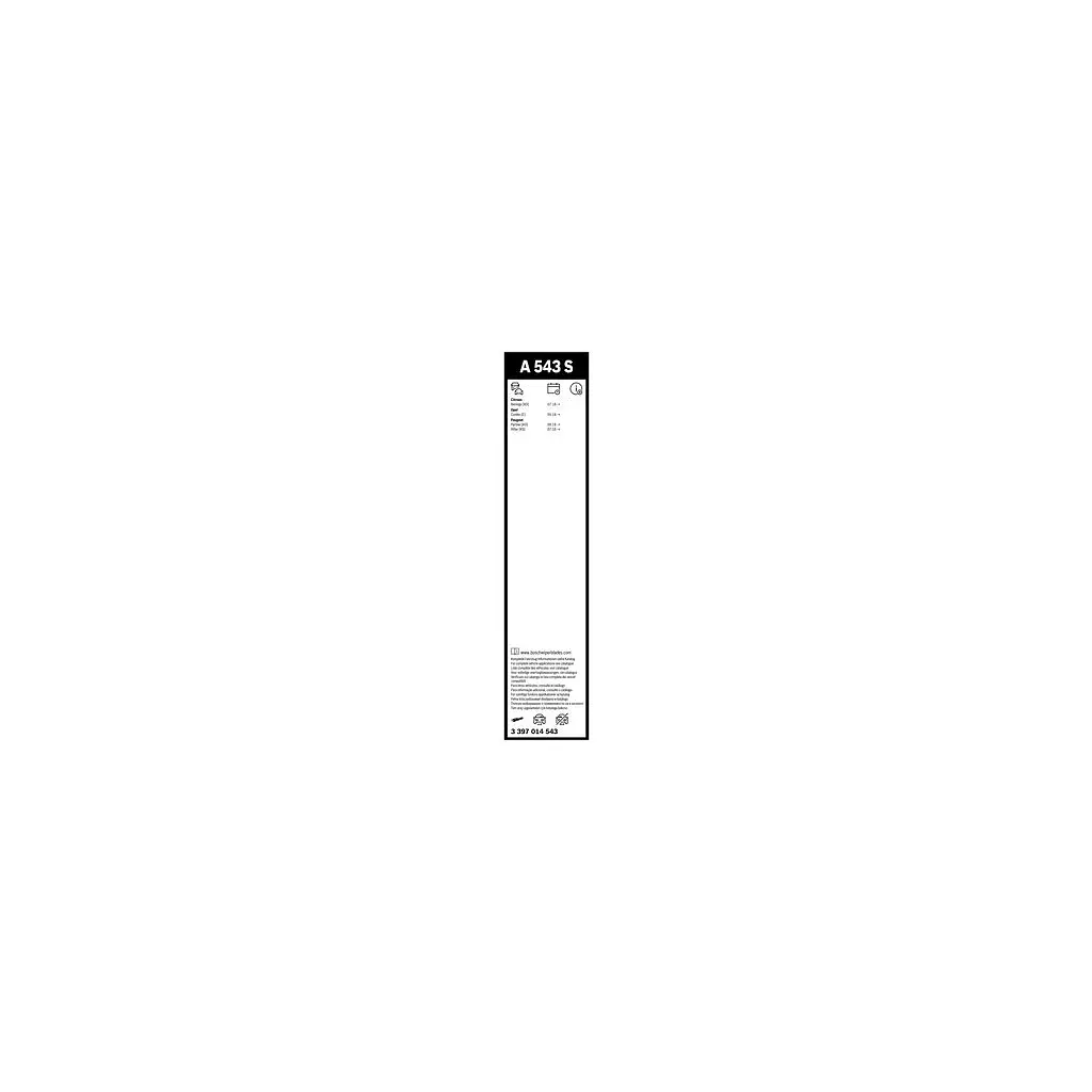 Щітка склоочисника Bosch 3 397 014 543 - фото 4