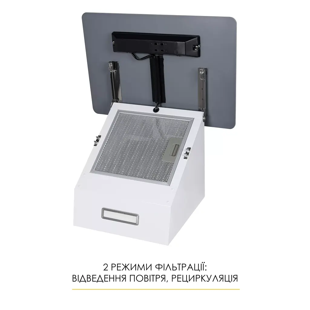 Витяжка декоративна похила Weilor Aura WDS 63 White - фото 7