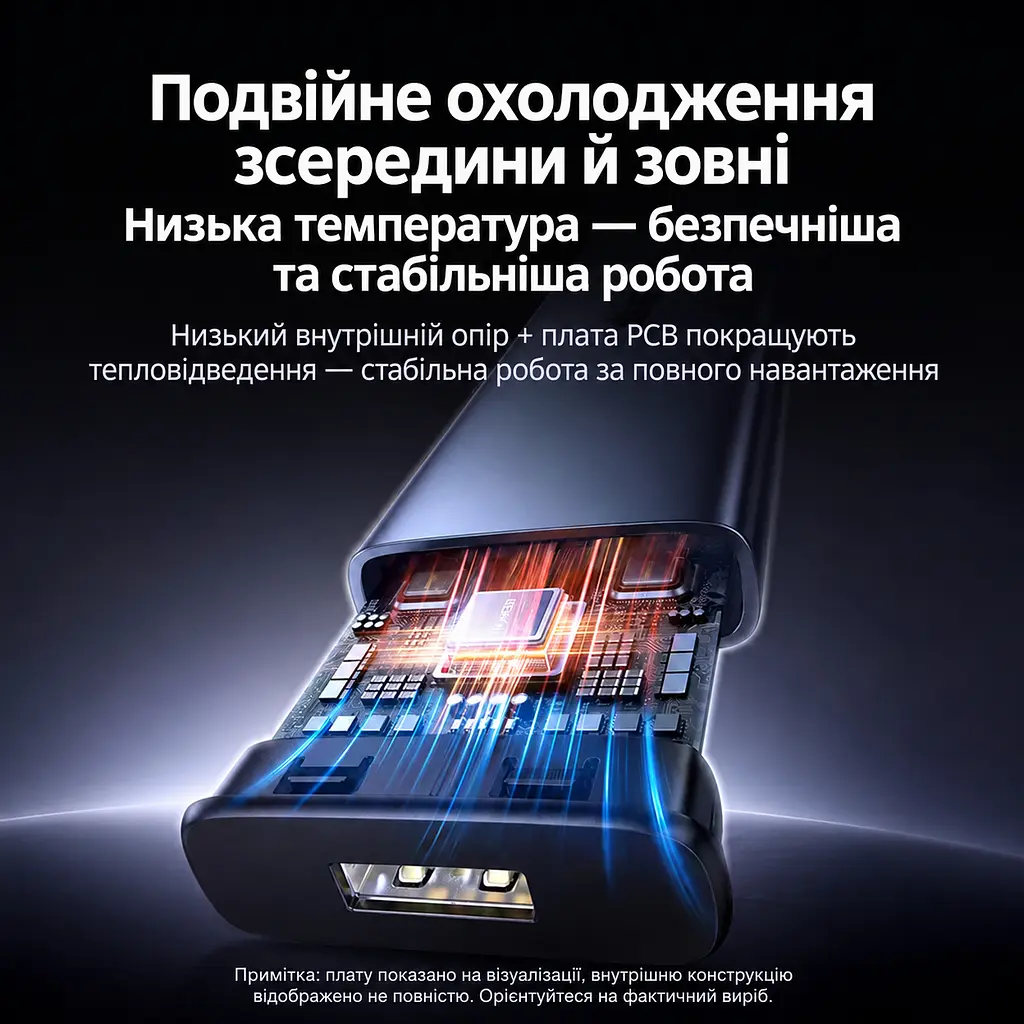 Док-станція UGREEN CM511 USB-хаб 5 в 1 підключення до комп’ютера через USB-C або USB-A 2 виходи HDMI до 1080p 60 Гц на кожному USB-A 3.0 до 5 Гбіт/с та USB-A 2.0 до 480 Мбіт/с зарядний вхід USB-C PD 3.0 до 100 Вт лише при підключенні комп’ютера через USB-C для Windows 10 або новішої та macOS Catalina 10.15 або новішої потрібне встановлення драйвера UDisplay розширення робочого столу на два монітори та дзеркальне відображення вбудований кабель 20 см космічний сірий (95945) - фото 10