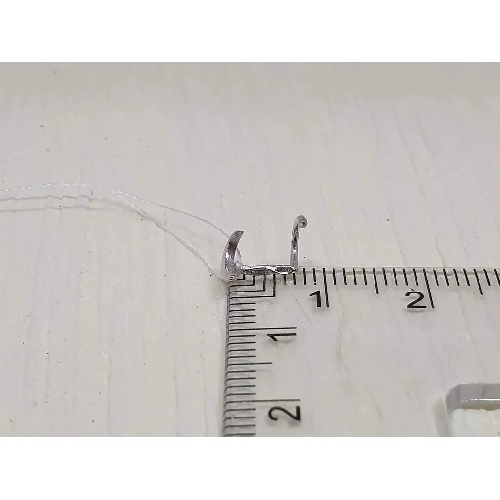 Срібна сережка-пірсинг Астор в ніс. 918-2439Р - фото 3