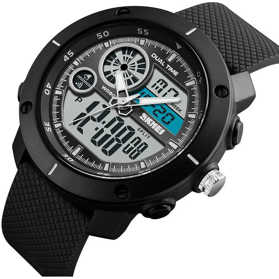 Годинник наручний Skmei 2126 Black Black, 2126BKBK (17177) - фото 2