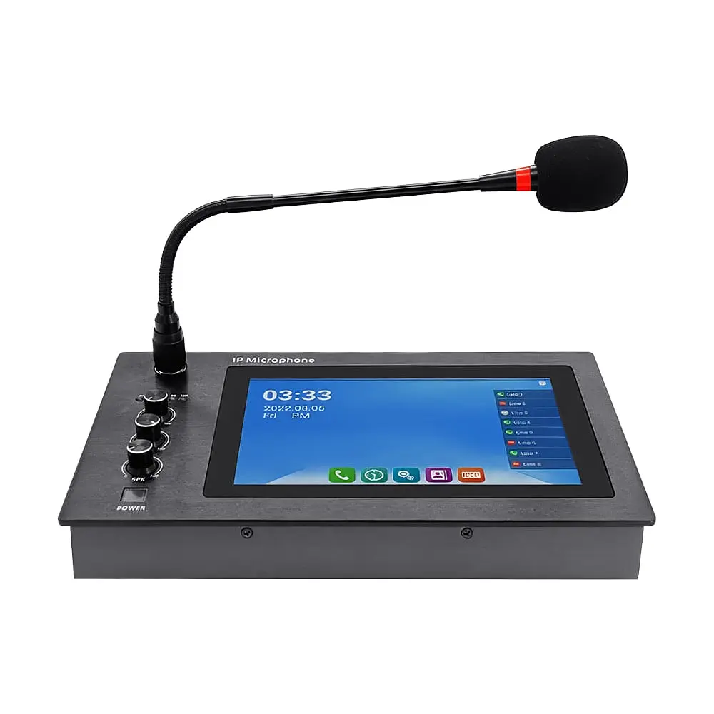 Мікрофон SIP-IP пейджинговий Tonmind SIP-M20 з вбудованим динаміком (24-00503) - фото 5