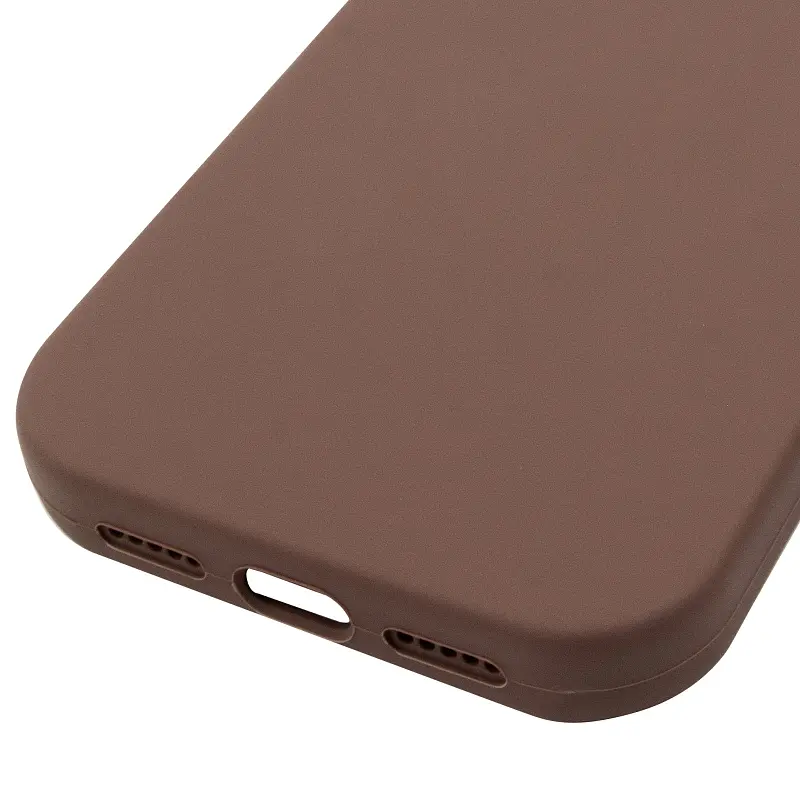 Чохол Epik Silk Full Protective (AA) NO LOGO для Apple iPhone 17 Pro Max / 18 Pro Max (6.9") Коричневий / Brown - фото 5