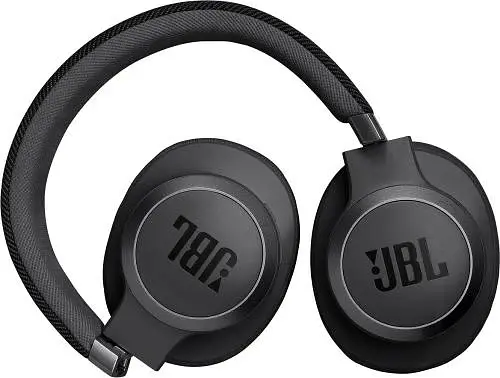 Навушники бездротові JBL Live 770NC, Black, Bluetooth, мікрофон, динаміки 40 мм, акумулятор 750 mAh (JBLLIVE770NCBLK) - фото 5