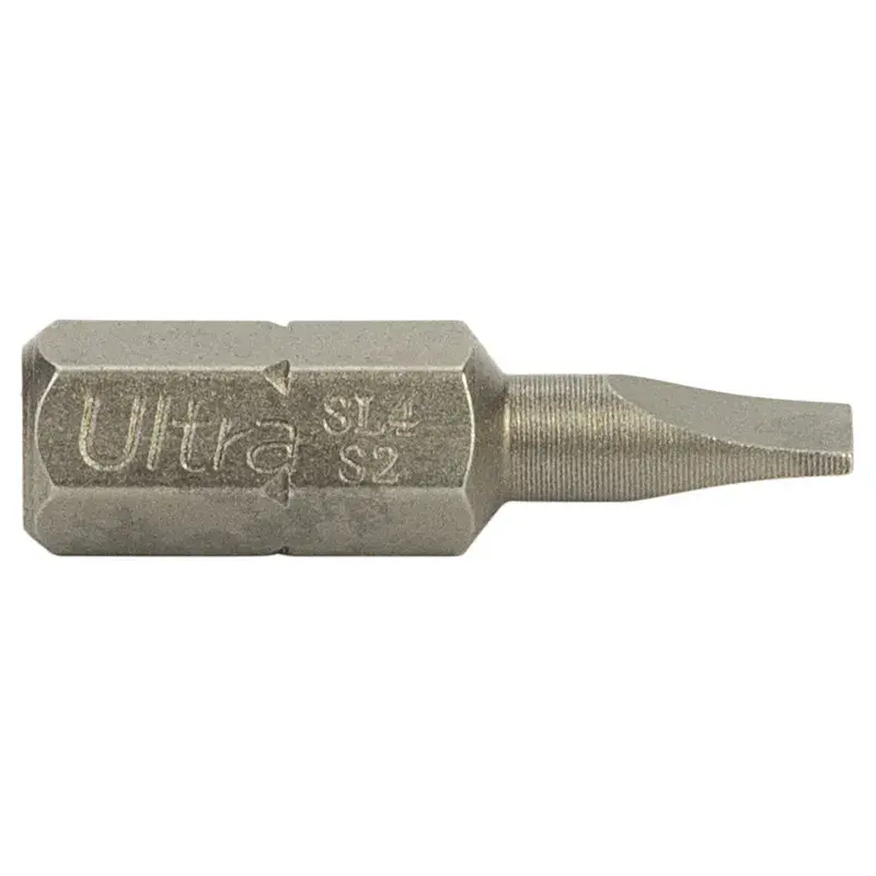 Біти SL4×25мм ¼" 10шт S2 (блістер) ULTRA (4014522) - фото 3