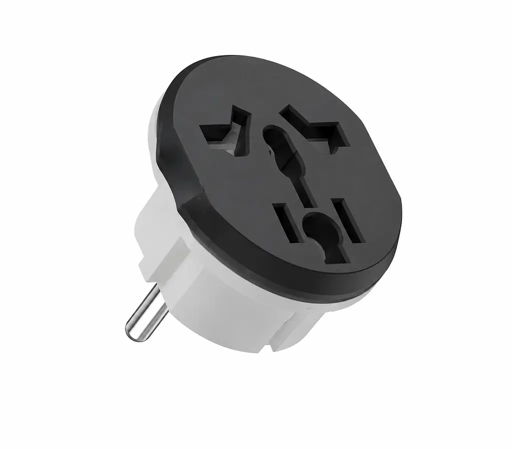Мережний BIVA PS-04 EU Plug Universal Adapter Black