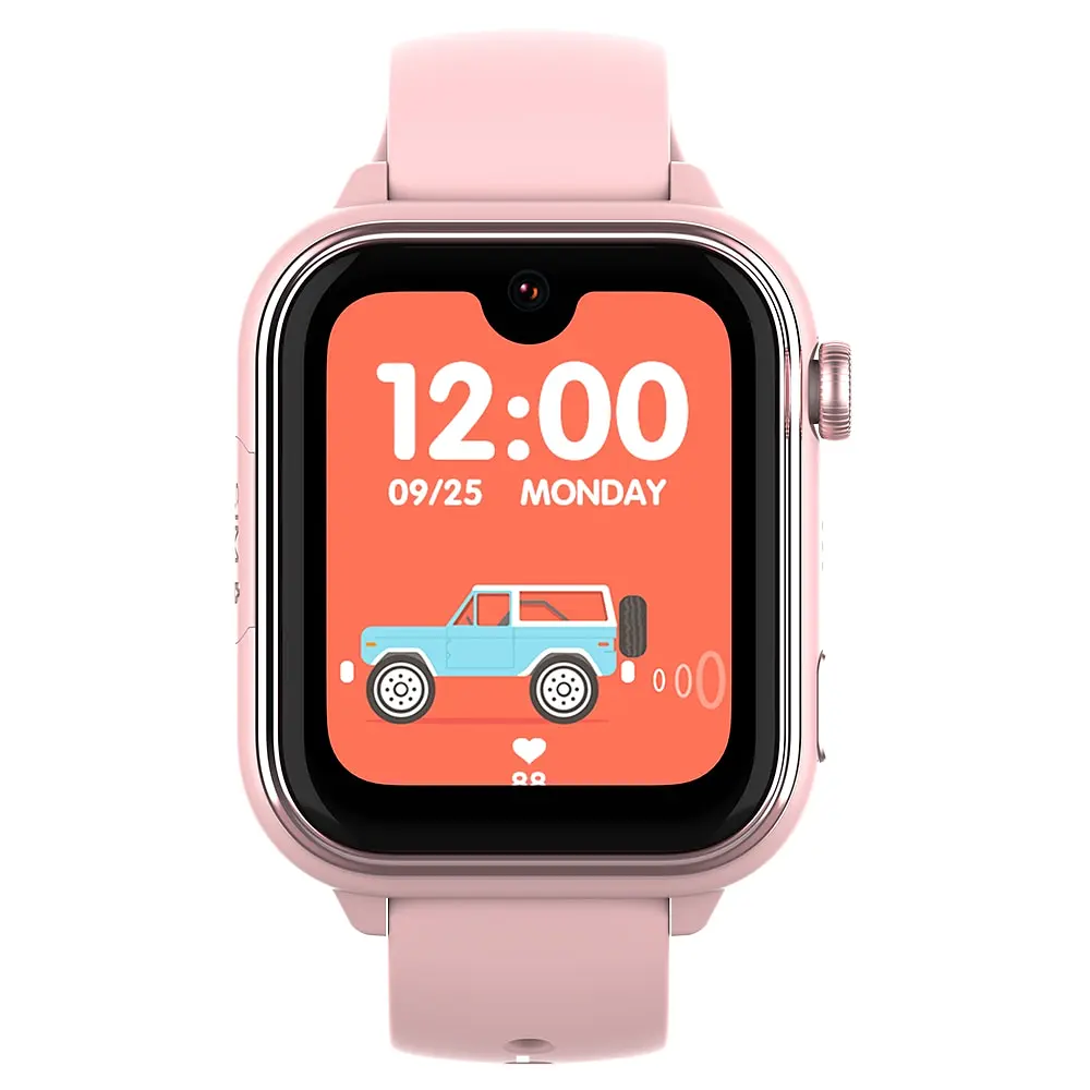Смарт годинник-телефон дитячі Wonlex KT37 Original з відеодзвінком WI-FI GPS SIM-карта Pink (18349) - фото 3