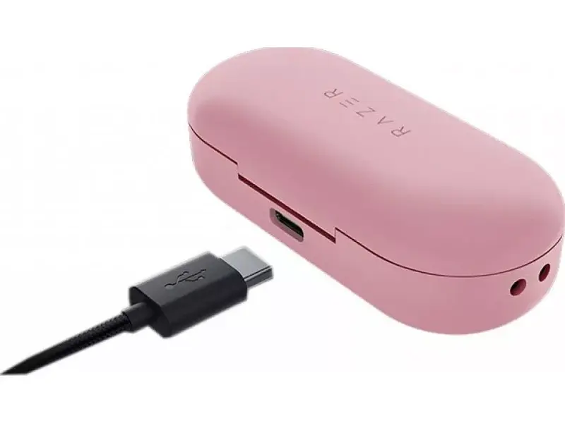 Навушники TWS Razer Hammerhead True Wireless Quartz Pink (RZ12-02970600-R3M1) - фото 3