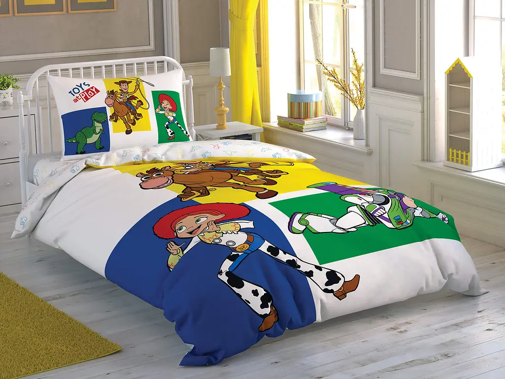 Комплект постільної білизни Disney Toy Story 4 Adventure 1,5-спальний Tac pbe0041248