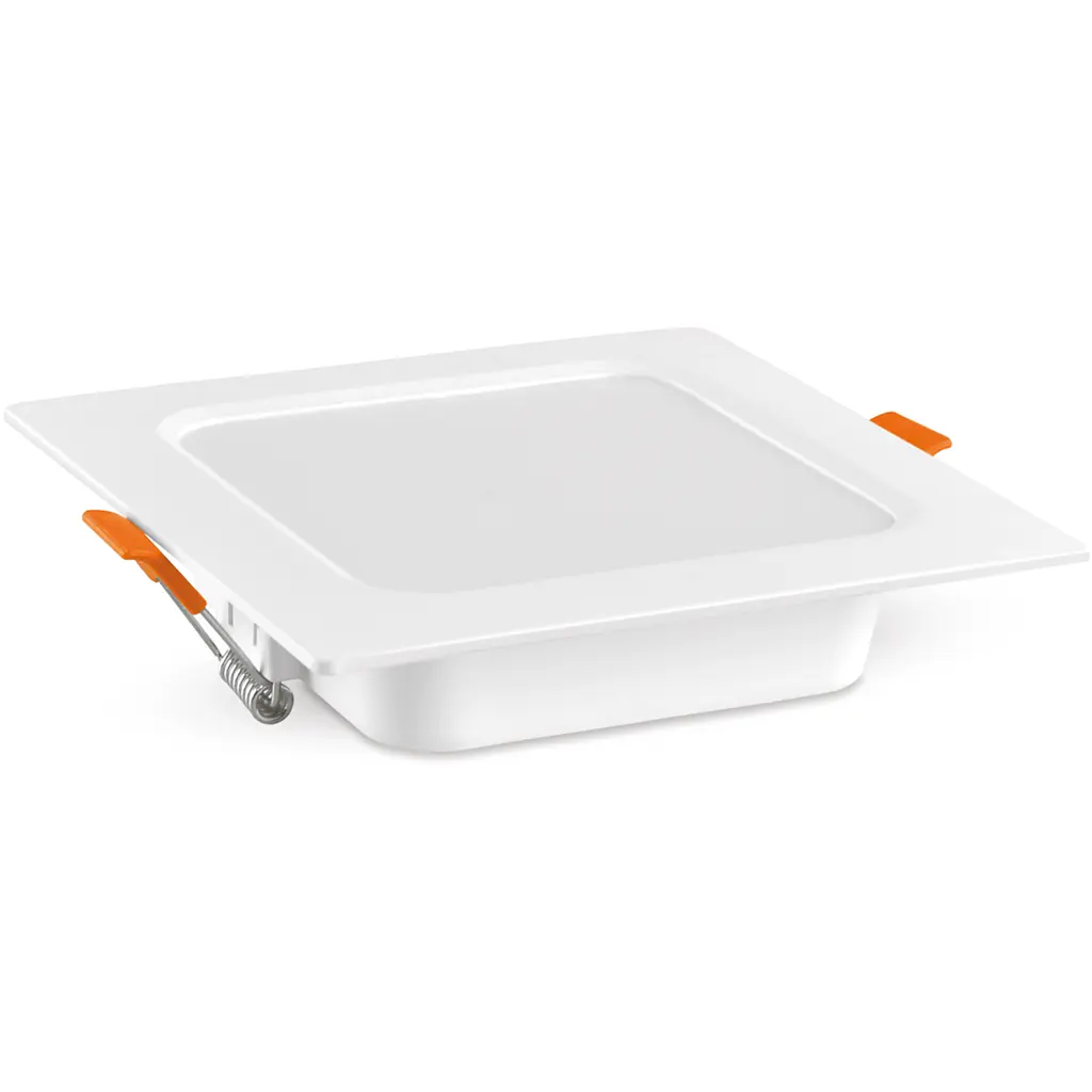 LED світильник Videx Back вбудований квадратний 9W 5000K (VL-DLBS-095) - фото 2