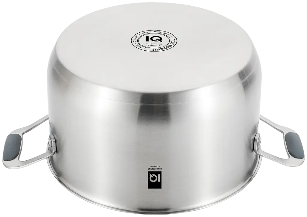 Кастрюля IQ Be Brave нержавеющая сталь 3.2 л с крышкой 20 см (IQ-2052-20) - фото 4
