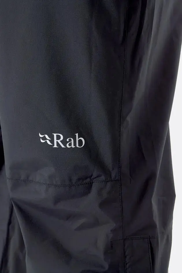 Штани Rab Downpour Eco Pants FZ M Чорний - фото 4
