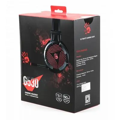 Навушники A4Tech G530 Bloody Gray (G530 Bloody Gray) - фото 3