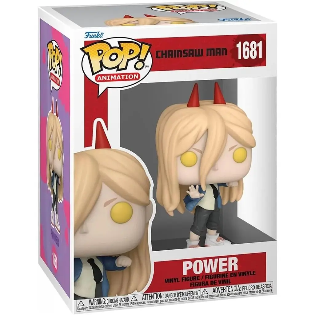 Фігурка Funko Pop Людина-бензопила Павер Chainsaw Man Power 10 см FP CM P 1681 - фото 3