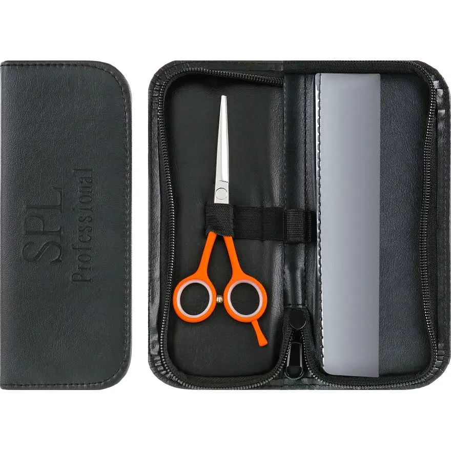 Ножницы парикмахерские SPL 5.5 дюймов красные (90042-55) - фото 7