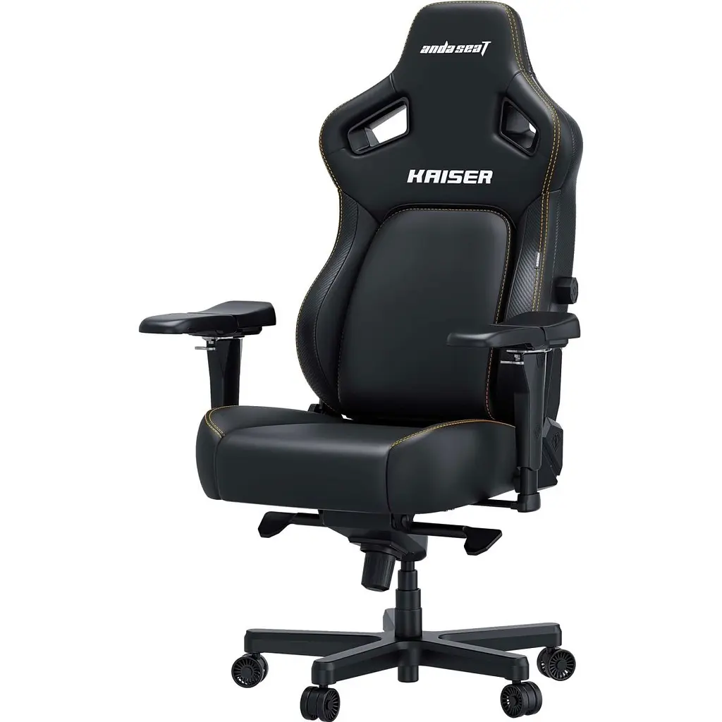 Геймерское кресло Anda Seat Kaiser 4 L Leather Elegant Black [AD12YDDC-L-20-B-PV/C] [121780] - фото 2