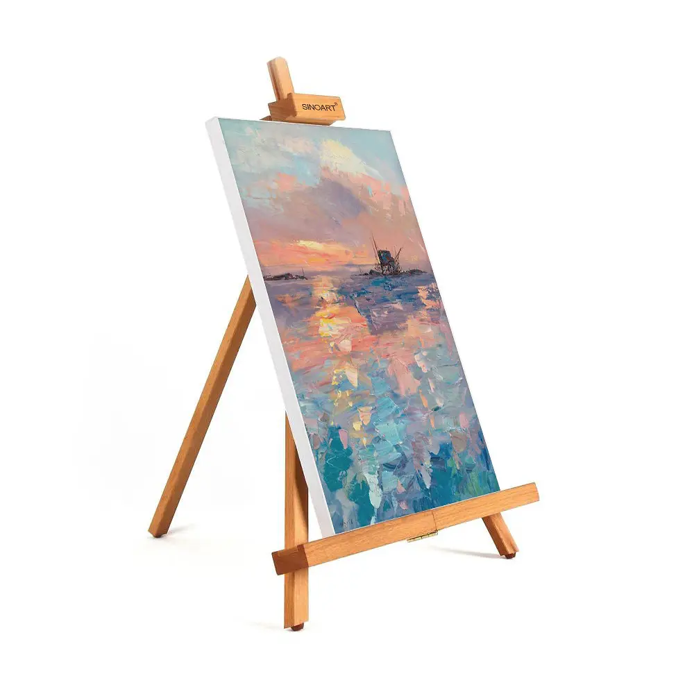 Мольберт настільний бук 44×25×44(76) см висота полотна до 70см SINOART (6924309000544) - фото 4