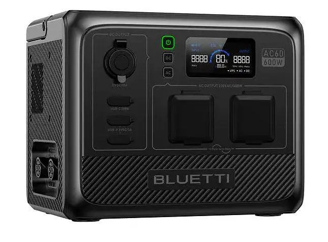Портативная зарядная станция Bluetti AC60P 600W 504WH - фото 5