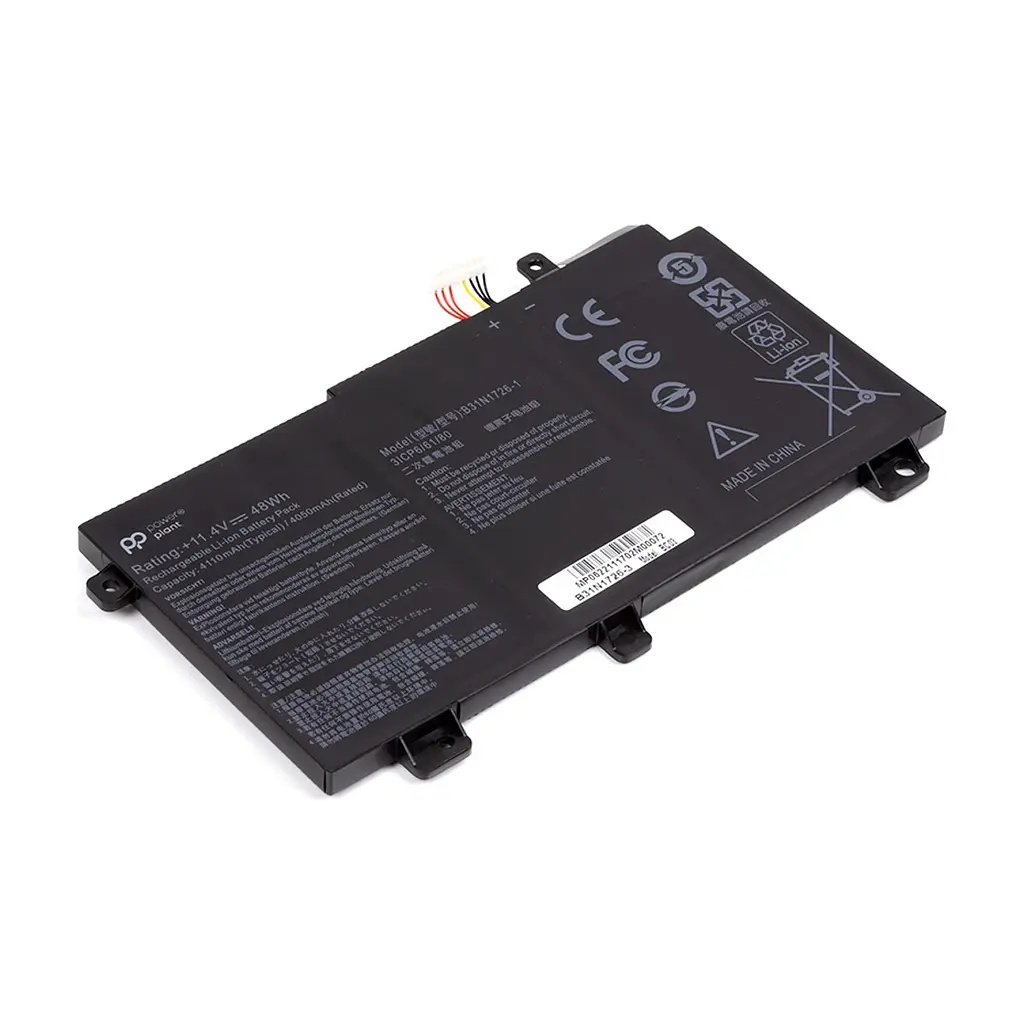 Акумулятор до ноутбука ASUS TUF Gaming FX504GD (B31N1726) 11.4V 3900mAh, Shape-A PowerPlant (NB431151) - фото 2