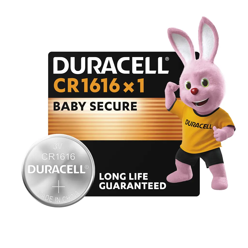 Батарейка Duracell CR 1616 спеціальна літієва типу таблетка 1616 3V, 1 шт. в упаковці (5011067) - фото 2