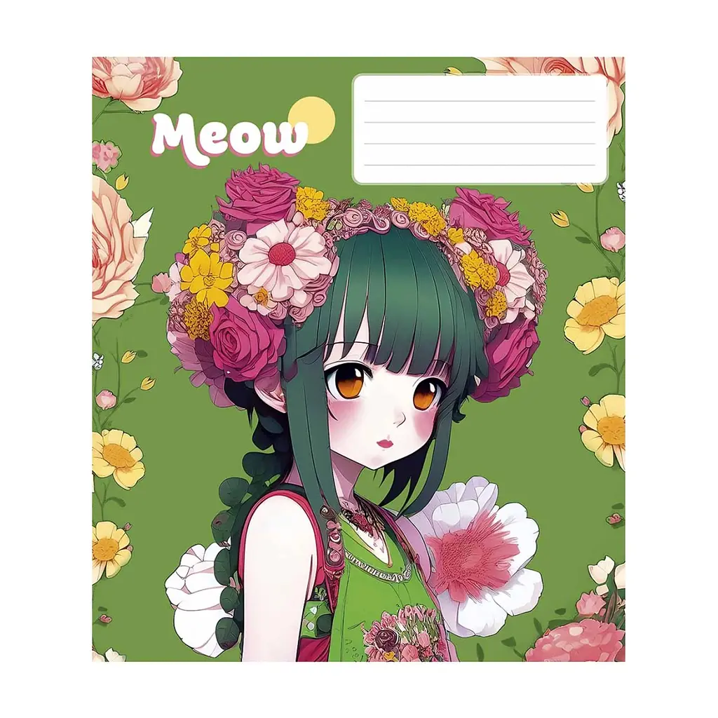 Зошит Школярик Kawaii 48 аркушів клітинка (048-3302K), в асортименті - фото 3