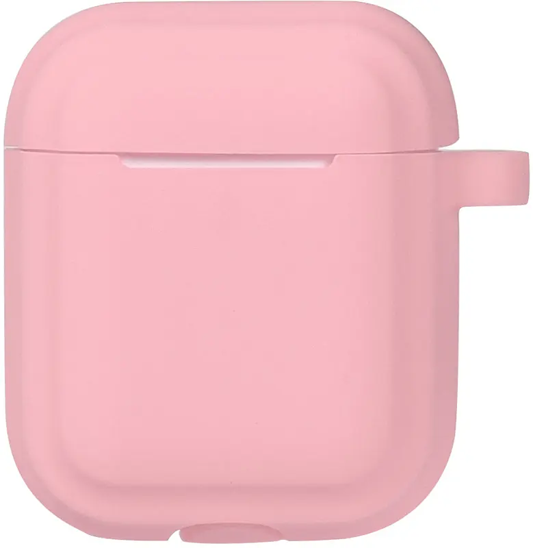 Кейс TOTO Plain Cover With Stripe Style Case AirPods Pink - фото 2